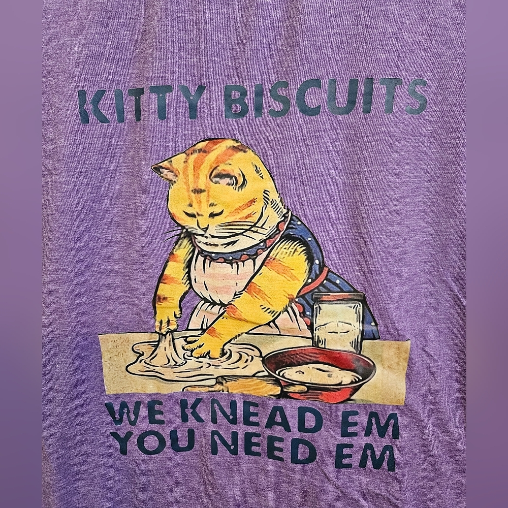 Purple Kitty T-Shirt ๐ป๐ - Picture 3 of 8